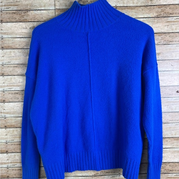 Free People Vancouver Oversized Turtleneck Sweater XS - Picture 5 of 8